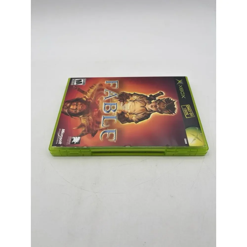 Xbox Fable CIB, Game Disc, Case, And Manual Tested & Working VG Condition